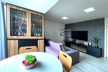 Varanda da Sala de apartamento à venda com 3 quartos, 96m² em Grajaú, Belo Horizonte