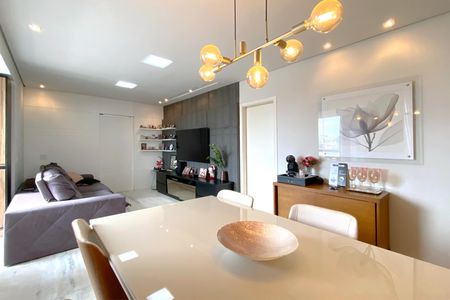 Sala de apartamento à venda com 3 quartos, 96m² em Grajaú, Belo Horizonte