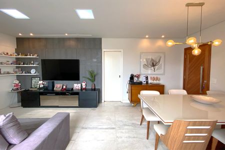 Sala de apartamento à venda com 3 quartos, 96m² em Grajaú, Belo Horizonte