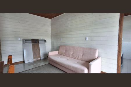 Sala de apartamento para alugar com 1 quarto, 55m² em Saco Grande, Florianópolis