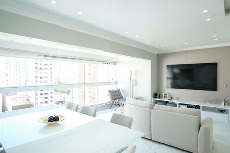 Sala de apartamento à venda com 3 quartos, 113m² em Santo Antônio, São Caetano do Sul