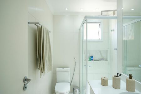 Apartamento à venda com 113m², 3 quartos e 3 vagasBanheiro da suíte