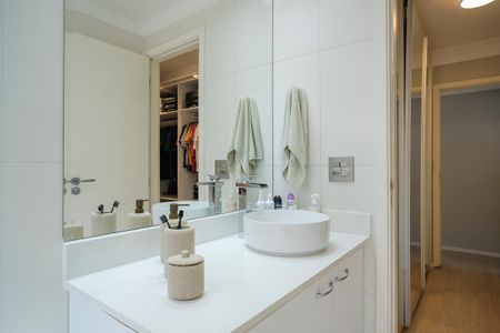 Apartamento à venda com 113m², 3 quartos e 3 vagasBanheiro da suíte