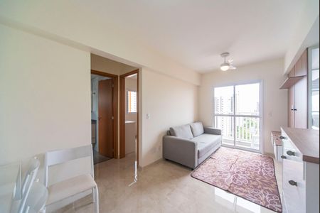 Sala de apartamento para alugar com 1 quarto, 37m² em Vila Assunção, Santo André