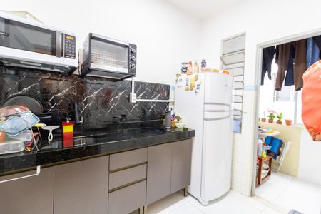 Cozinha e Área de Serviço de apartamento à venda com 1 quarto, 37m² em Centro Histórico, Porto Alegre