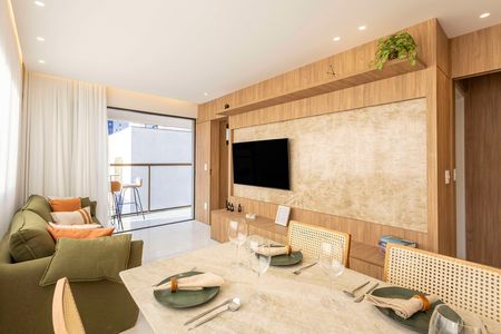 Apartamento à venda com 2 quartos, 71m² em Sion, Belo Horizonte