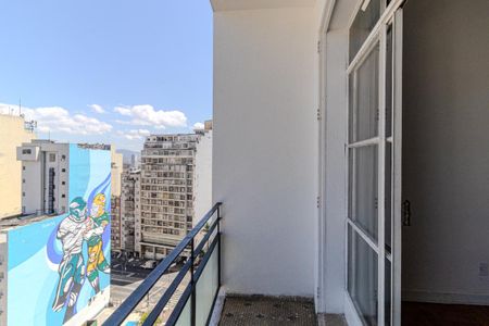 Varanda de apartamento à venda com 1 quarto, 46m² em Santa Cecilia, São Paulo