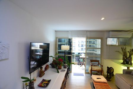 Sala de apartamento à venda com 1 quarto, 65m² em Barra da Tijuca, Rio de Janeiro
