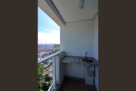 Varanda Gourmet de apartamento para alugar com 1 quarto, 55m² em Vila Lusitania, São Bernardo do Campo