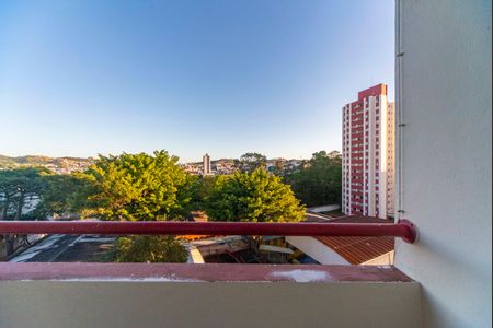 Varanda da Sala de apartamento à venda com 2 quartos, 55m² em Jardim do Estádio, Santo André