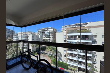 Varanda de apartamento para alugar com 3 quartos, 211m² em Recreio dos Bandeirantes, Rio de Janeiro