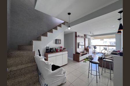 Sala de apartamento para alugar com 3 quartos, 211m² em Recreio dos Bandeirantes, Rio de Janeiro