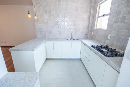 cozinha de apartamento à venda com 3 quartos, 90m² em Castelo, Belo Horizonte
