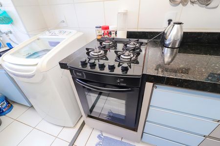 Apartamento para alugar com 43m², 2 quartos e 1 vagaDetalhe da cozinha