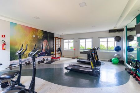 Apartamento para alugar com 43m², 2 quartos e 1 vagaÁrea comum - Academia