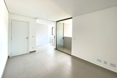 Sala de apartamento à venda com 3 quartos, 135m² em Sagrada Família, Belo Horizonte