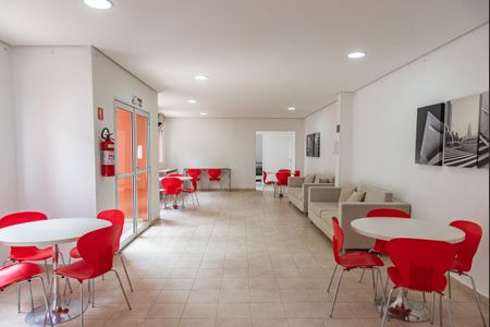 Apartamento à venda com 44m², 2 quartos e 1 vagaÁrea comum - Salão de festas