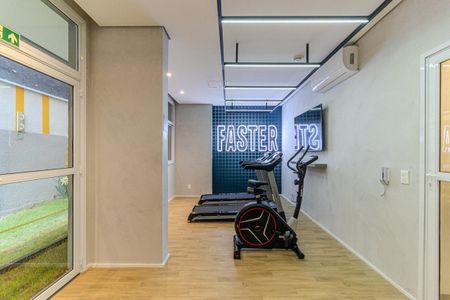 Apartamento para alugar com 30m², 1 quarto e sem vagaAcademia