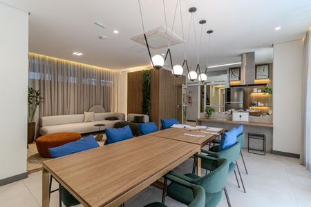 Apartamento para alugar com 30m², 1 quarto e sem vagaÁrea comum - Salão de festas