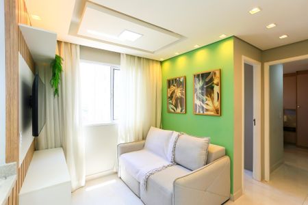 Sala de apartamento à venda com 2 quartos, 37m² em Paraíso do Morumbi, São Paulo