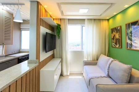 Sala de apartamento à venda com 2 quartos, 37m² em Paraíso do Morumbi, São Paulo