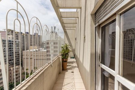 Apartamento à venda com 140m², 2 quartos e 1 vagaVaranda do Quarto 2