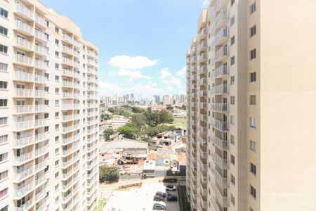 Varanda - Vista  de apartamento à venda com 1 quarto, 28m² em Guaiauna, São Paulo
