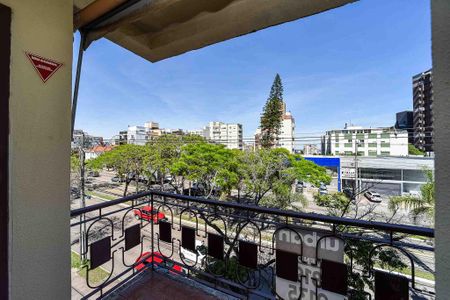 Sacada da Sala de apartamento à venda com 3 quartos, 112m² em São João, Porto Alegre