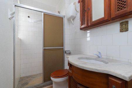 Banheiro de apartamento para alugar com 2 quartos, 47m² em Cristal, Porto Alegre