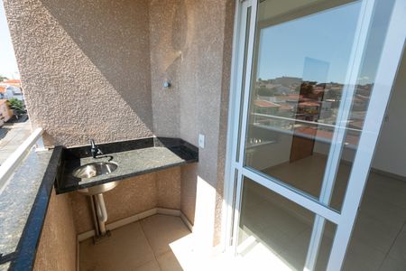 Varanda da Sala de apartamento para alugar com 2 quartos, 55m² em Vila Industrial (campinas), Campinas