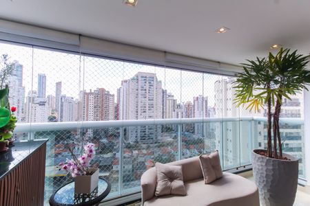 Varanda de apartamento à venda com 3 quartos, 153m² em Vila Regente Feijó, São Paulo