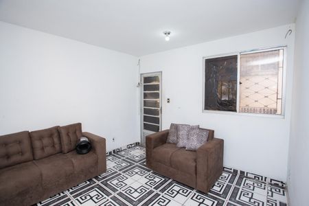 Sala de apartamento para alugar com 2 quartos, 45m² em Califórnia, Belo Horizonte