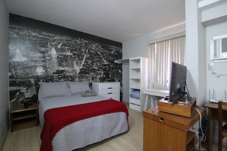 Quarto de apartamento para alugar com 1 quarto, 37m² em Indianópolis, São Paulo