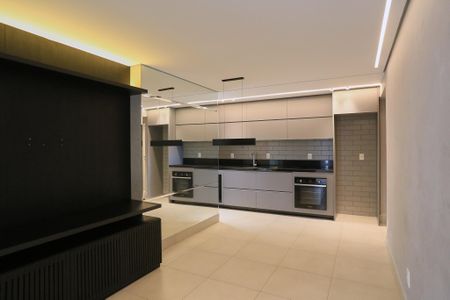 Sala de apartamento para alugar com 1 quarto, 49m² em Lourdes, Belo Horizonte