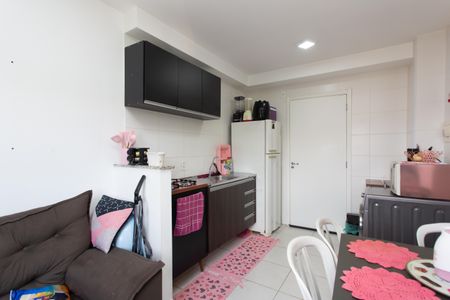 Sala / Cozinha  de apartamento à venda com 2 quartos, 33m² em Vila Carmosina, São Paulo