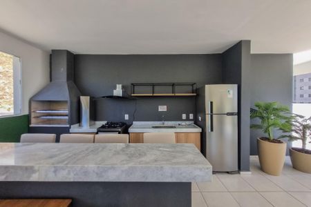 Apartamento à venda com 46m², 2 quartos e 1 vaga Apartamento à venda com 46m², 2 quartos e 1 vagaÁrea comum - Churrasqueira