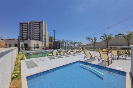 Apartamento à venda com 46m², 2 quartos e 1 vaga Apartamento à venda com 46m², 2 quartos e 1 vagaÁrea comum - Piscina