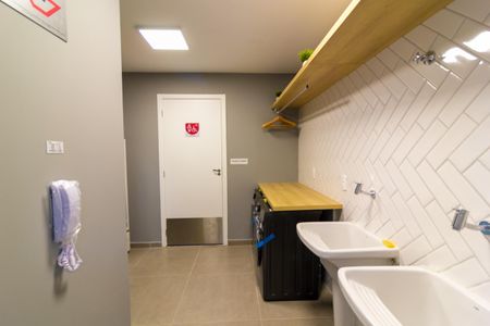 Studio para alugar com 27m², 1 quarto e sem vagaLavanderia