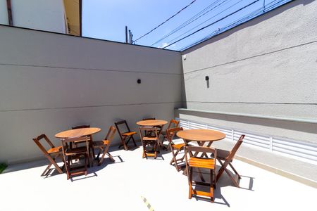 Studio para alugar com 27m², 1 quarto e sem vagaChurrasqueira