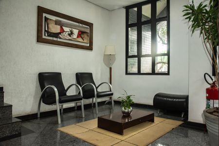 Apartamento à venda com 102m², 3 quartos e 2 vagasHall social