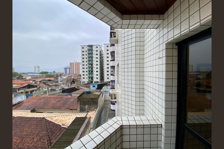Varanda Quarto 1 de apartamento para alugar com 1 quarto, 59m² em Guilhermina, Praia Grande