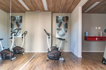 Apartamento à venda com 37m², 2 quartos e sem vaga Apartamento à venda com 37m², 2 quartos e sem vagaÁrea comum - Academia