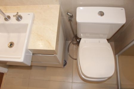 Apartamento para alugar com 60m², 1 quarto e 2 vagasBanheiro da Suíte