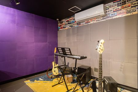 Studio para alugar com 27m², 1 quarto e sem vagaÁrea comum - Estúdio de música