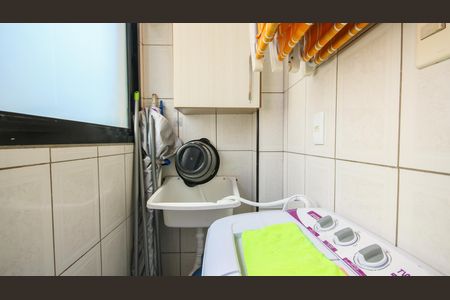 Área de Serviço de apartamento para alugar com 2 quartos, 66m² em Vila Tupi, Praia Grande