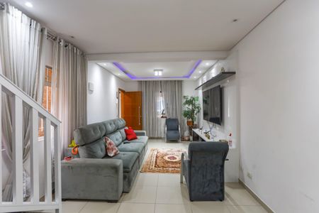 Sala  de casa à venda com 5 quartos, 261m² em Piraporinha, Diadema