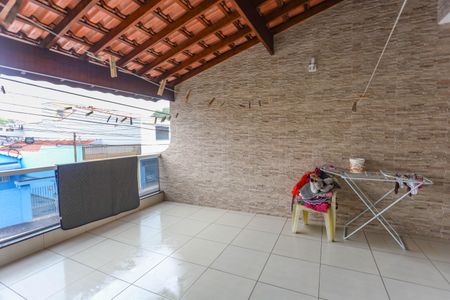 Casa à venda com 261m², 5 quartos e 2 vagasVaranda do quarto 1 suíte 