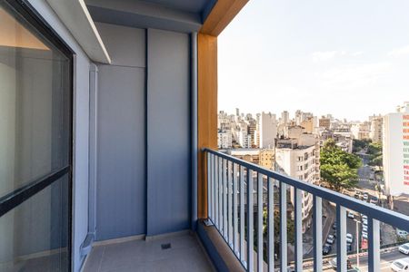 Varanda Studio de kitnet/studio para alugar com 1 quarto, 33m² em República, São Paulo