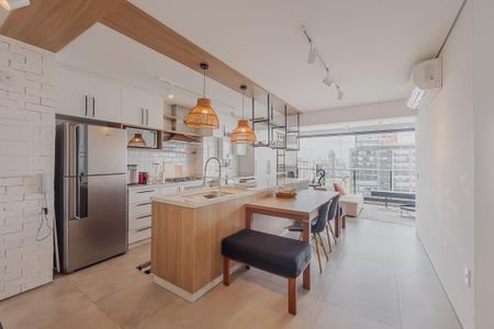 Apartamento para alugar com 71m², 1 quarto e 1 vagaCozinha e Área de Serviço