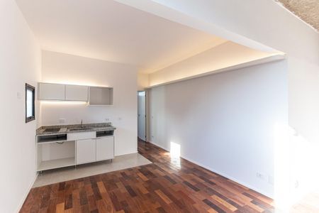 Sala/Cozinha de apartamento para alugar com 1 quarto, 40m² em República, São Paulo